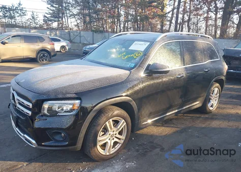 2020 Mercedes-Benz Glb 250 4Matic из США, поврежденный, VIN WDC4M4HB2LW003190